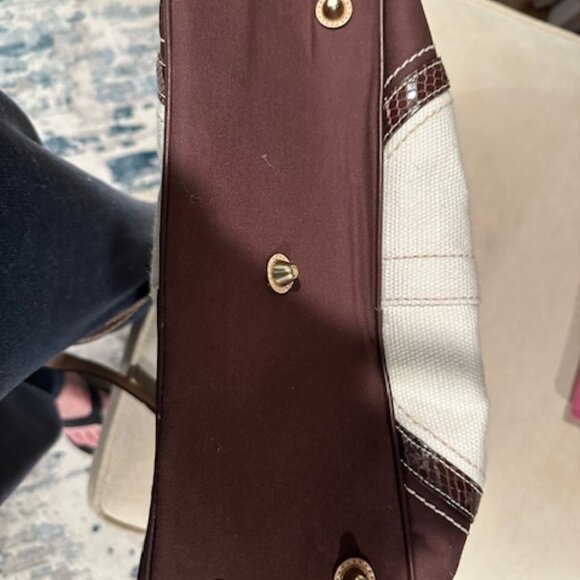 Coach Legacy Boho Leather & Canvas Tote - Picture 6 of 9